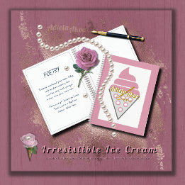 Irresistivt Ice Cream Notebook av Adiela Akoo
