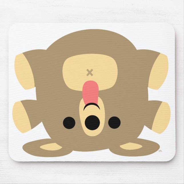 Irreversibel Tecknad Bear Baby mousserande Musmatta (Framsidan)