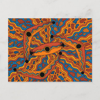 Irrgil Marrga - Boomerang/Shield sommarsäsong Vykort