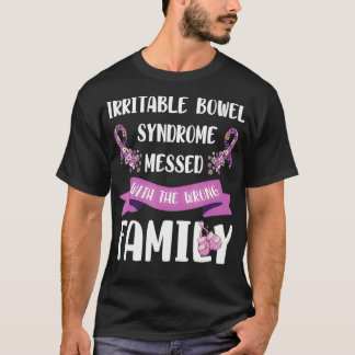 Irritable Bowel Syndrome Awareness IBS Family Supp T Shirt