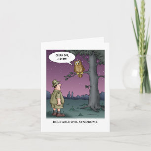 Irritable Uggla Syndrome Card Kort