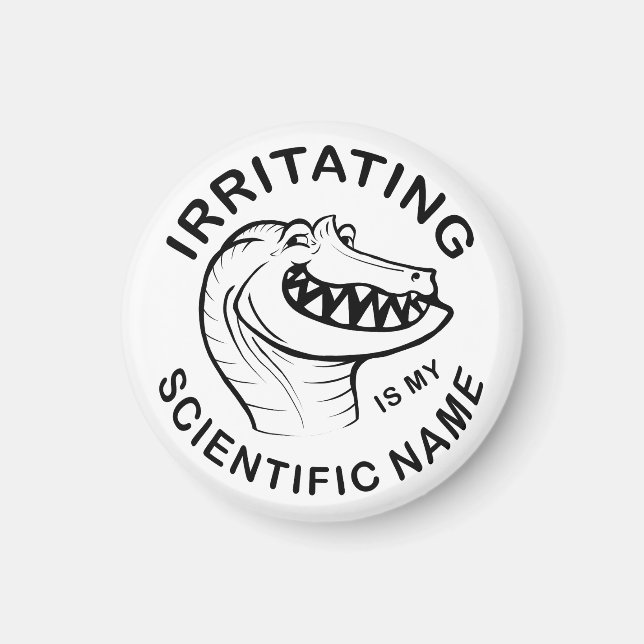 Irritator Trollface (text) Magnet (Framsidan)