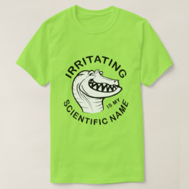 Irritator Trollface (text) T Shirt