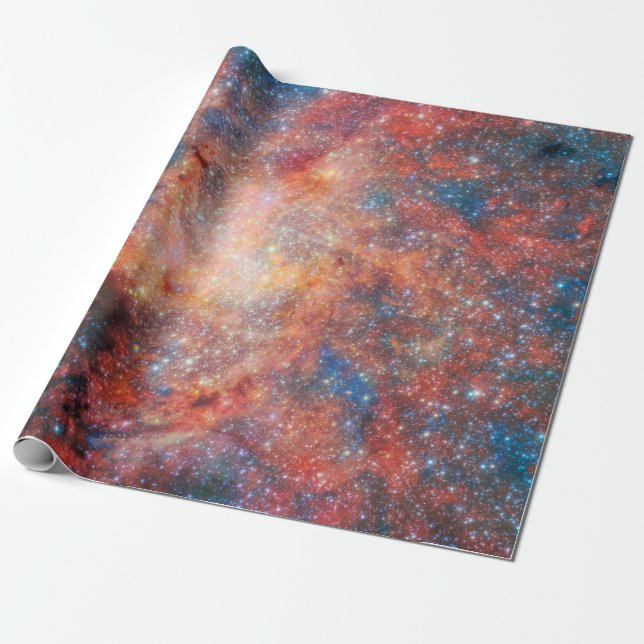 IRS 3 Star Field Presentpapper (Utrullad)