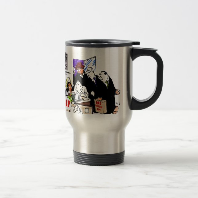 IRS granskar IRS Roligt Resemugg (Höger)