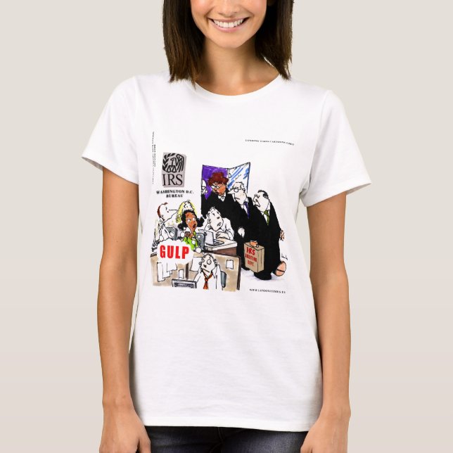 IRS granskar IRS Roligt Tee Shirt (Framsida)