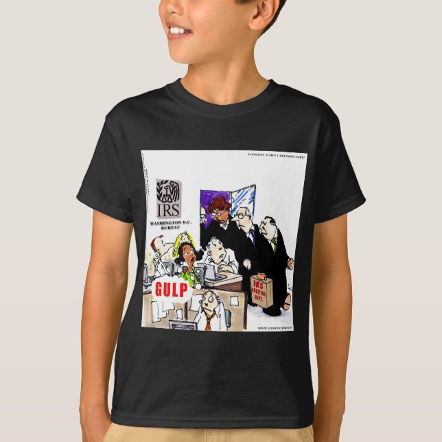 IRS granskar IRS Roligt Tee Shirt (Framsida)