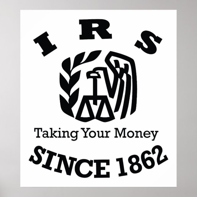 IRS - Internal Revenue Service Poster (Framsidan)
