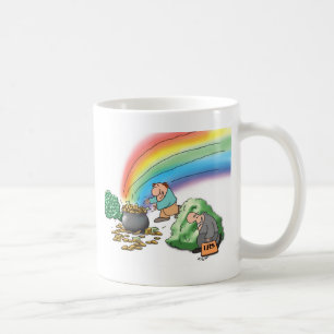 Irs-regnbåge Kaffemugg