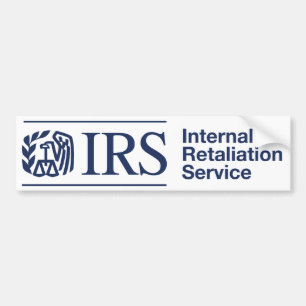 IRS: Tjänste- inre vedergällning Bildekal