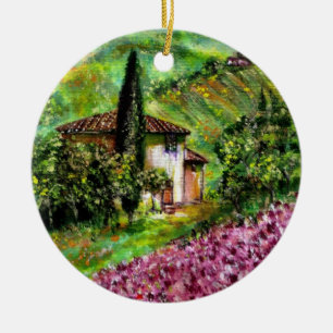 IRSES I TUSCANY JULGRANSPRYDNAD KERAMIK