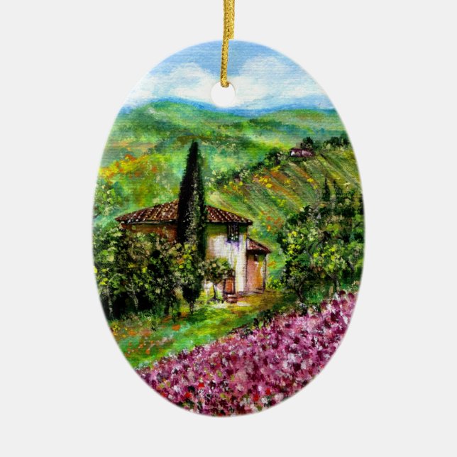 IRSES I TUSCANY JULGRANSPRYDNAD KERAMIK (Framsidan)