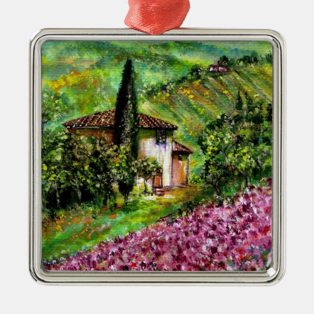 IRSES I TUSCANY JULGRANSPRYDNAD METALL (Framsidan)