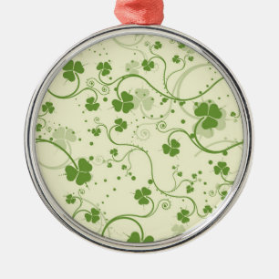 IRSH SHAMROCK SYMBOL CHRISTMAS ORNAMENT