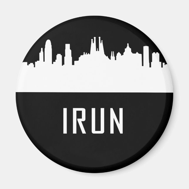 Irun | Städer i Spanien Magnet (Framsidan)