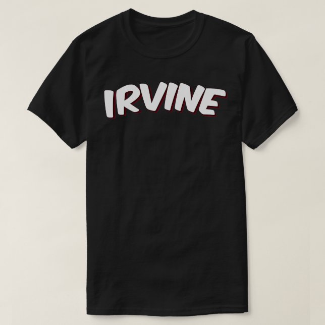 Irvine 1 t shirt (Design framsida)