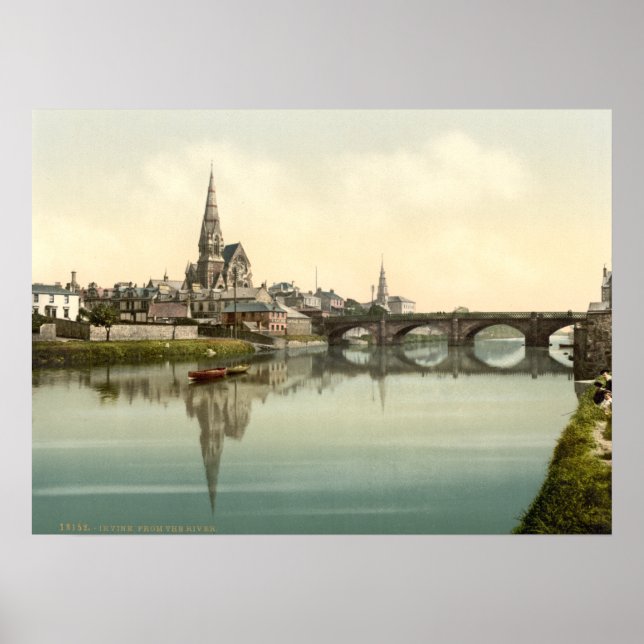 Irvine, Ayrshire, Scotland Poster (Framsidan)