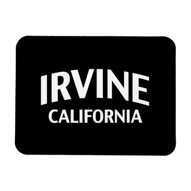 Irvine California Magnet (Horisontell)