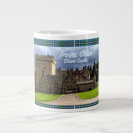 Irvine/Irving Klans Drum Castle & Tartan Jumbo Mugg