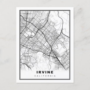 Irvine Karta Vykort