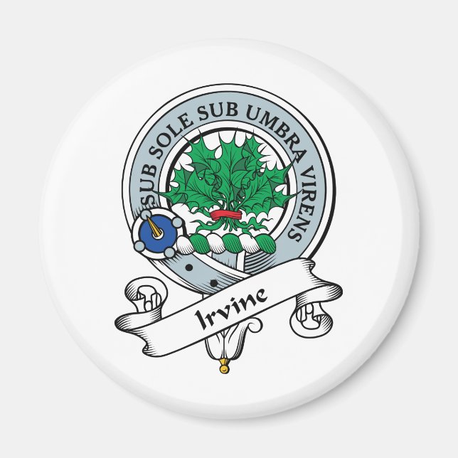 Irvine Klan Badge Magnet (Framsidan)