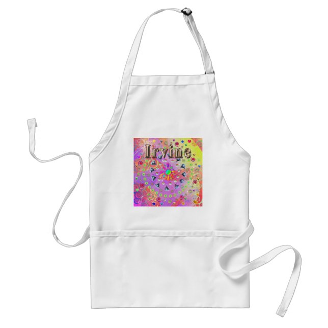 Irvine Lucky Golden Apron Förkläde (Framsidan)