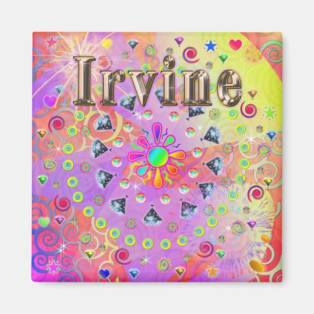 Irvine Lucky Golden Magnet (Framsidan)
