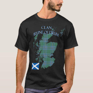 Irvine of Drum Scottish Klan Tartan Scotland T Shirt