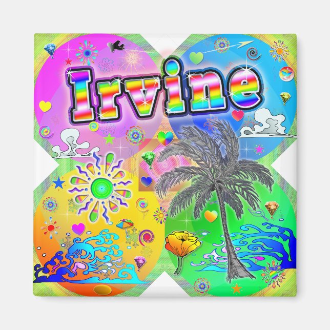 Irvine Quadro Seasons Magnet (Framsidan)