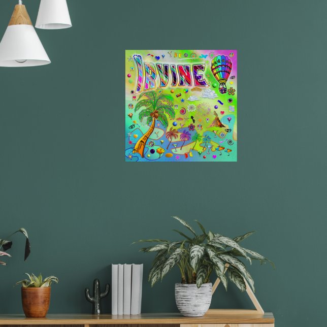 Irvine Timless Melody Poster (Vardagsrum 1)