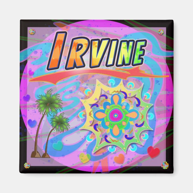Irvine True Progress Magnet (Framsidan)