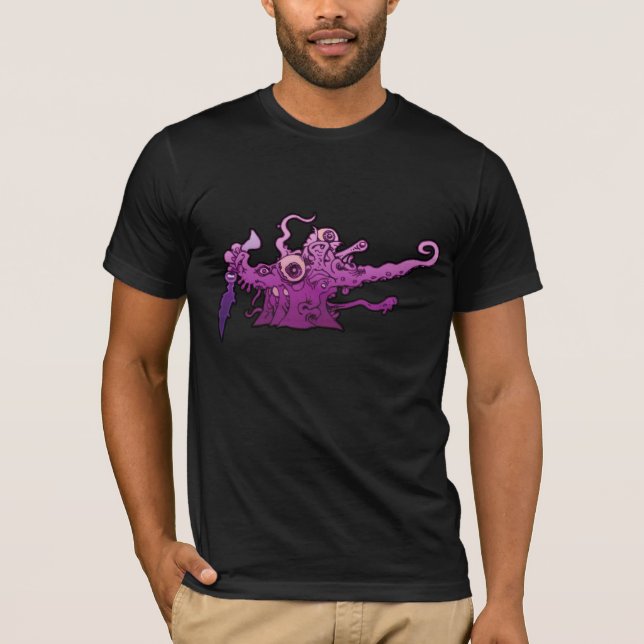 Irving den Impressionable unga Shoggothen Tshirt1 T-shirt (Framsida)