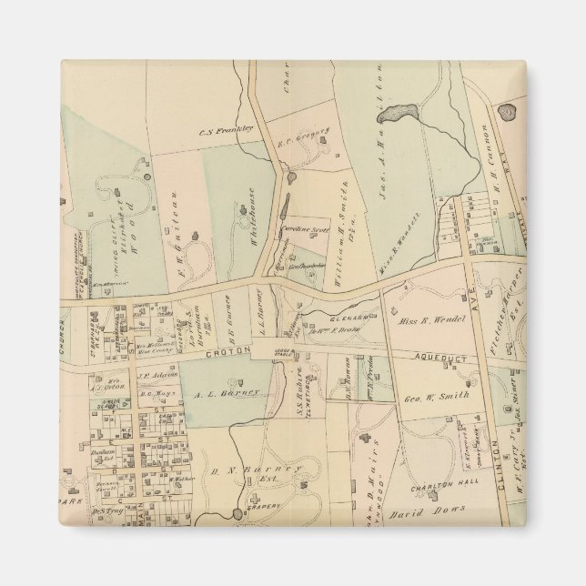 Irvington, New York 2 Magnet (Framsidan)