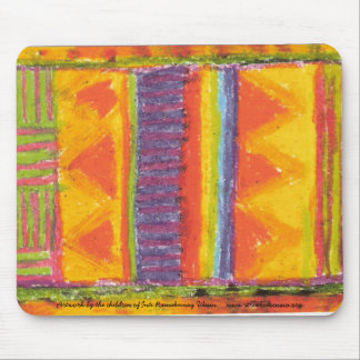 IRW-barns konstverk - musen #3 vadderar Musmatta