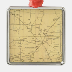 Irwin Township Julgransprydnad Metall