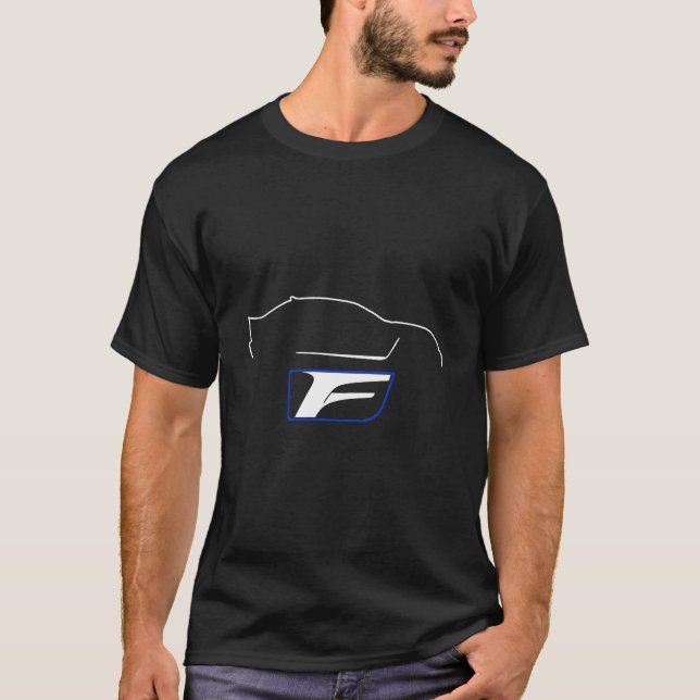 Is-F Kontur T Shirt (Framsida)