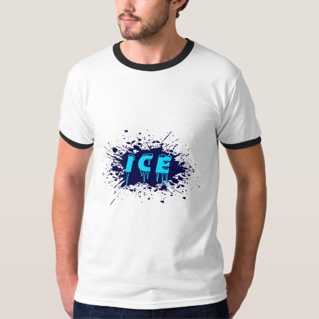 Is Graffiti Typografi Urban Gatudesign T Shirt (Framsida)
