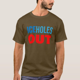 IS-hål UT T Shirt