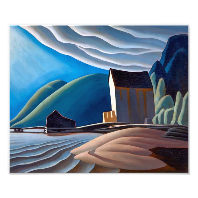 Is hus | Lawren Harris | Fototryck (Framsidan)