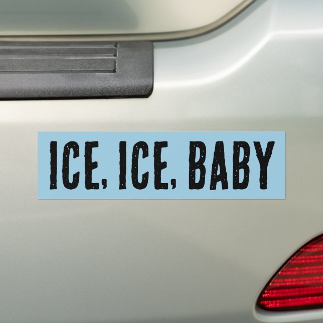 IS, IS, BABY BILDEKOLLISION BILDEKAL (På Bil)