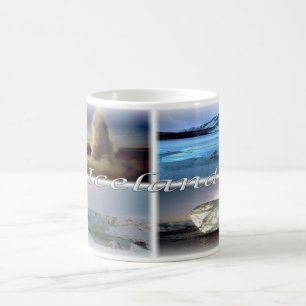 IS Island - Islandet - Kaffemugg