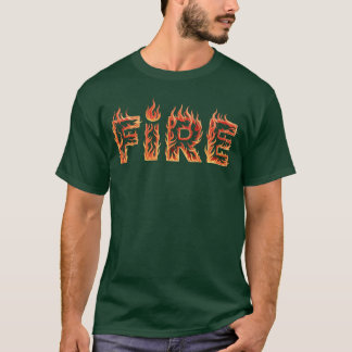 Is- och eldkostym Halloween familj matchande pojke T Shirt