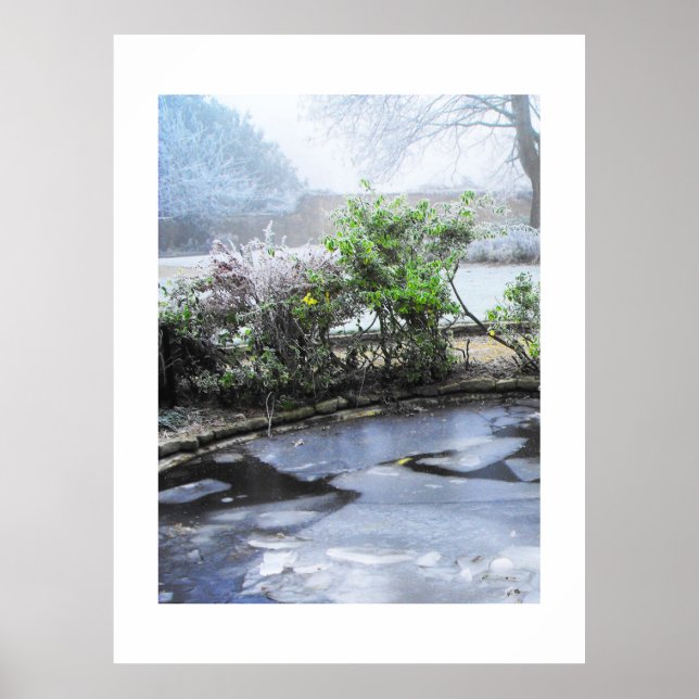 Is och mist poster (Framsidan)