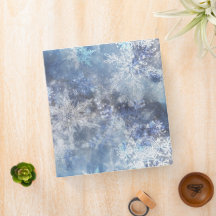 Is och Snö Texturerad blå jul Mönster