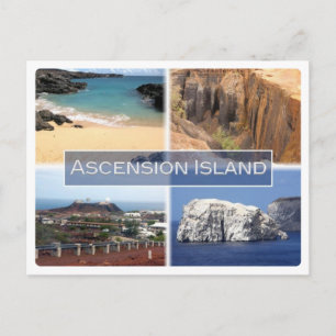 IS-ön - Ascension-ön Vykort