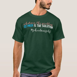 Is pack Lösning Skada på skolan Rolig skolsjuksköt T Shirt