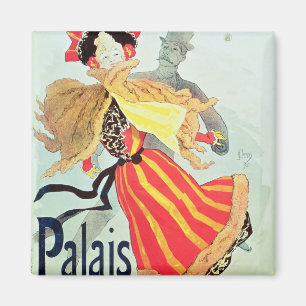 Is Palace', tuggar ljudlig Elysees, Paris, 1893 Magnet