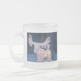 Is Skulptur Snö Frusen Vinter Årstider Väder Kaffemugg