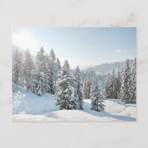 Is & Snö Allgäu Bayern Södra Tyskland Vykort