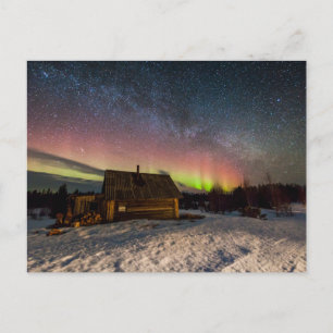 Is & Snö Aurora Polaris Murmansk, Island Vykort